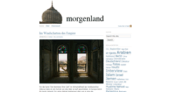 Desktop Screenshot of morgenlandmag.de