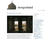 Tablet Screenshot of morgenlandmag.de